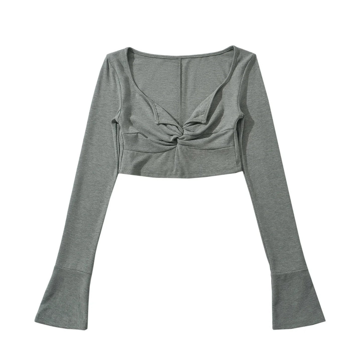 Lin Xiaohua sweet and spicy sporty style suit women's white button-down crop top + blue thin draped cargo jeans