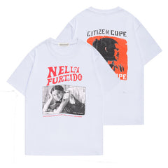 rose Park Chaeyoung same short sleeve t-shirt women's 2025 new short crop top loose retro top base shirt summer